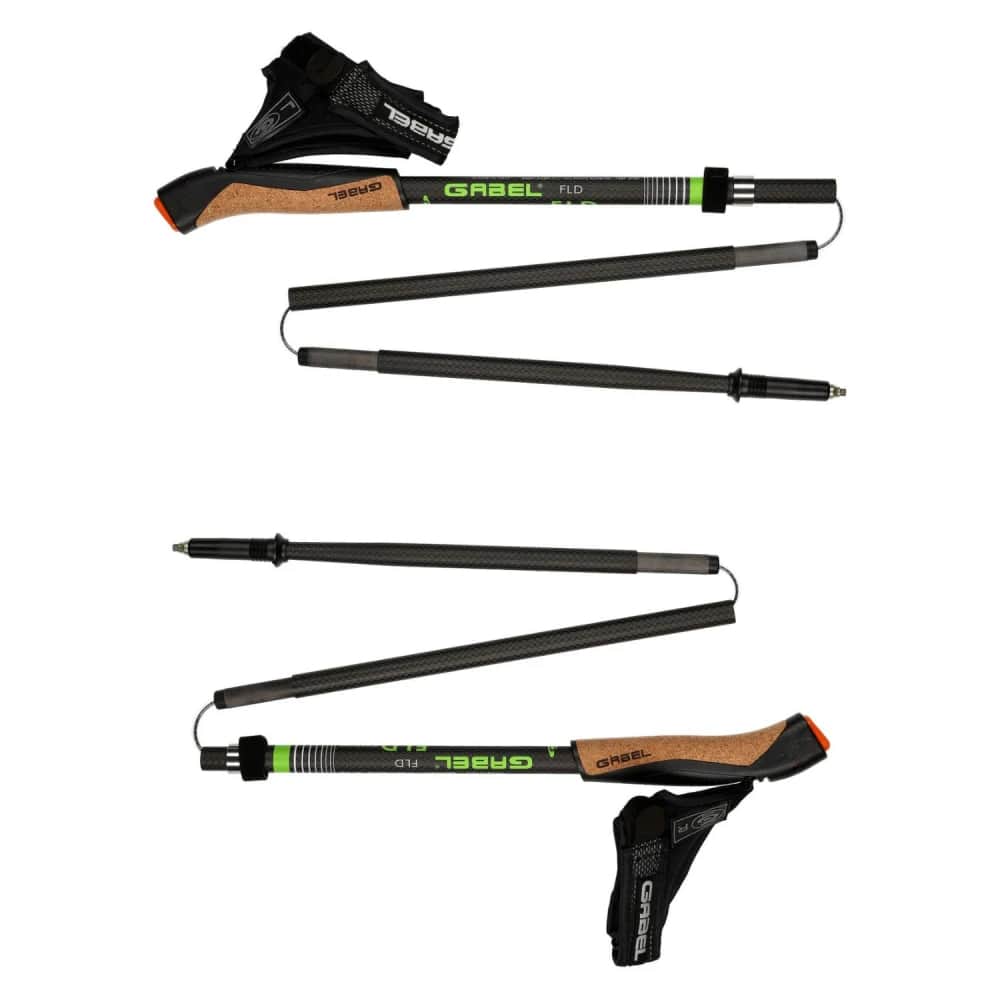 Gabel FLD Carbon Складные карбоновые палки для скандинавской ходьбы