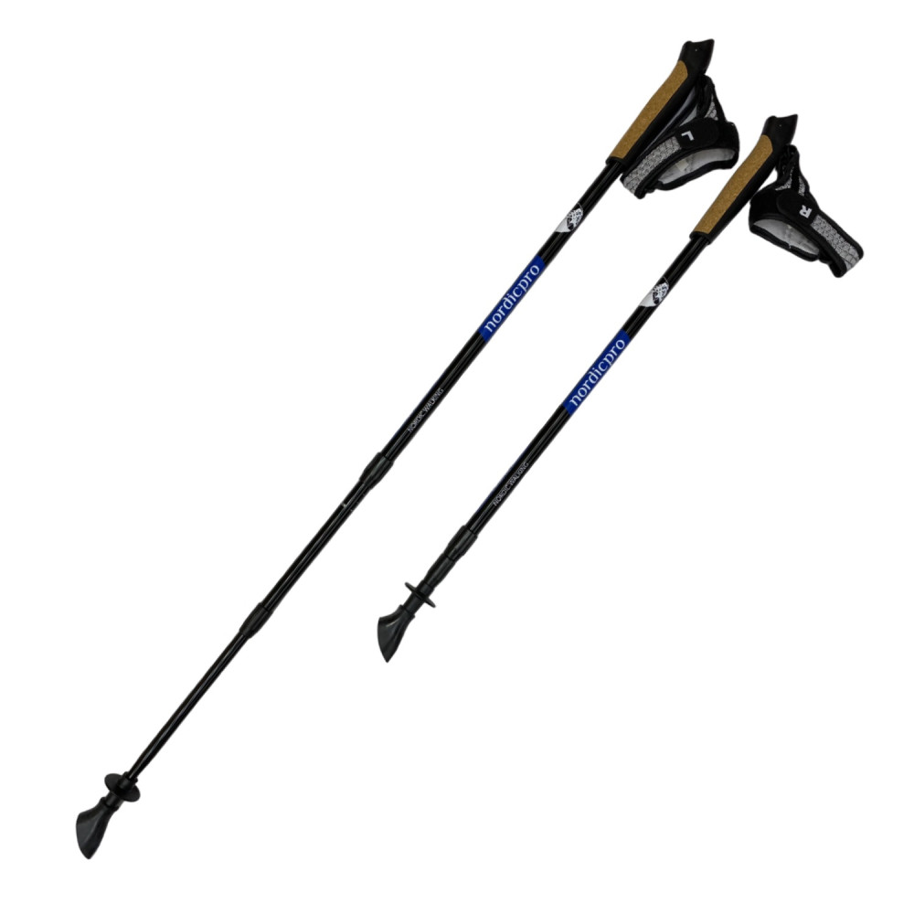 NordicPro Compact палки телескопические трехсекционные
