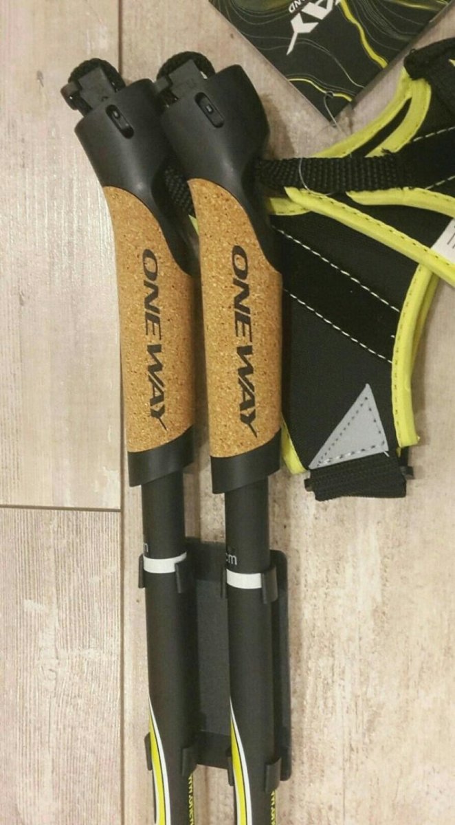 OneWay Team Pro 50% carbon Палки для скандинавской ходьбы цельные