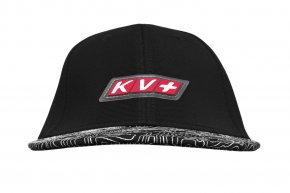 Кепка с плоским козырьком KV+ чёрная 24U153.110